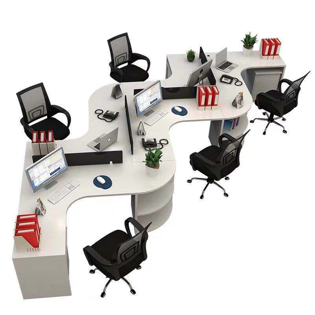 2-12 persons modular work table office desk commercial furniture home office desk office desk