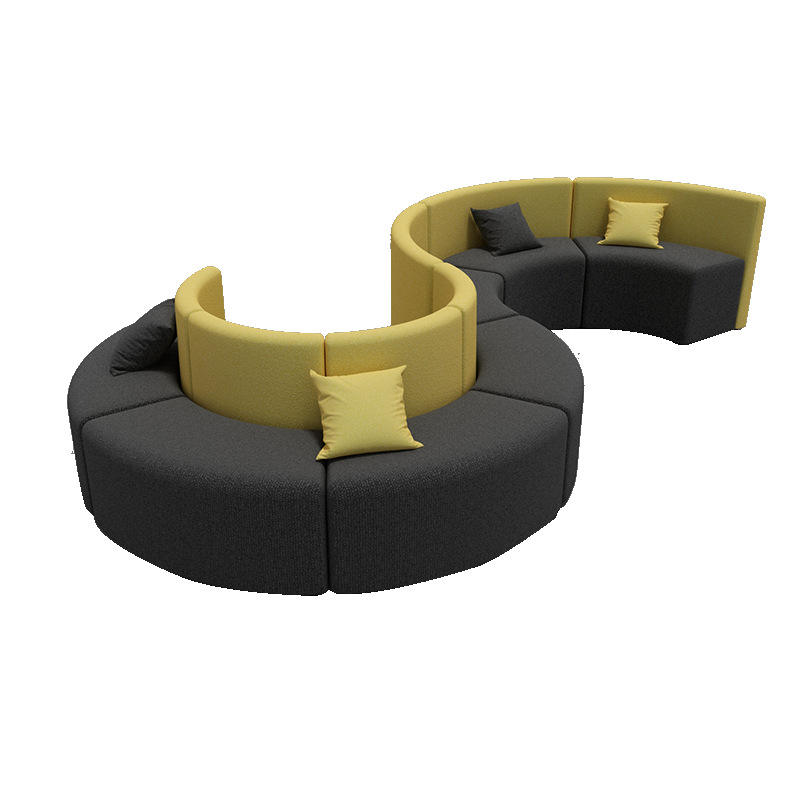 New Design Modern Sofas European Style For Modular Sectional Meeting Office Sofa Couch Mall Waiting Booth Sofa With Waterproof