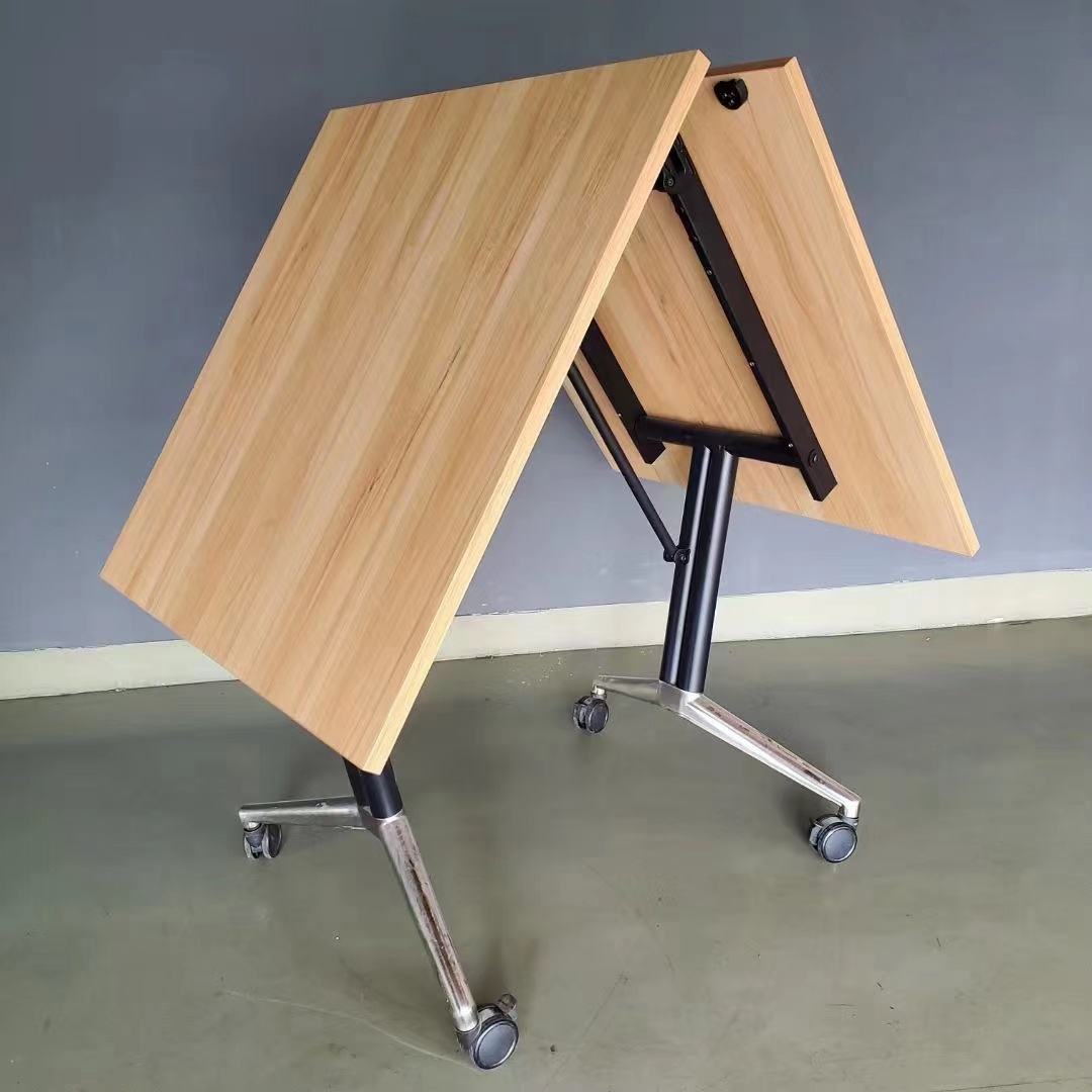 training table classroom student college desk move wheels foldable training office desk home office desk commercial furniture