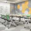 training table classroom student college desk move wheels foldable training office desk home office desk commercial furniture