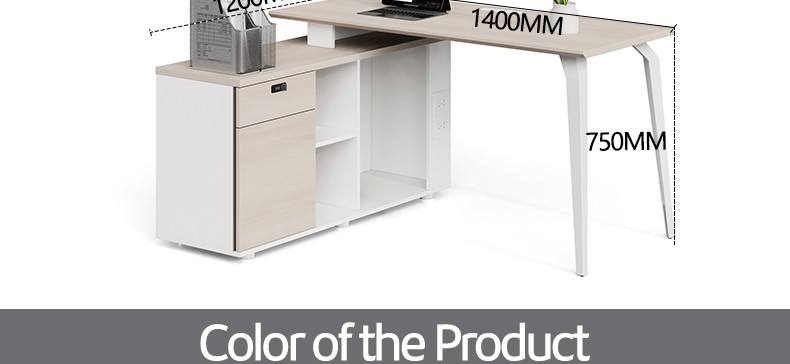 China factory office furniture Metal steel office computer table office desk mesas