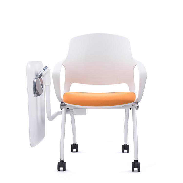 Cheap PP Training Chair Stackable Chair with Table mesas