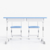 School Furniture Double Seater School desk and chair adjustable height in classroom sets mesas