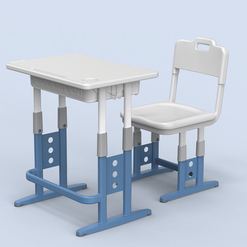 School furniture sets table seat adjustable student desk and chair customizable sets stackable chair classroom sets