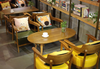 Wood Foot Bar Chair Stool Commercial Furniture sillas Dining Room Chair Modern Simple Light Luxury Bar Chair