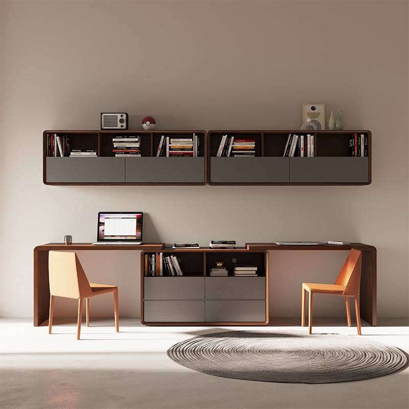Office Computer Table Home Desk L Shape Executive Manage Table desk home office desk mesas WITH CABINET