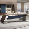 Office Computer Table Home Desk L Shape Executive Manage Table desk home office desk mesas WITH CABINET oak wood