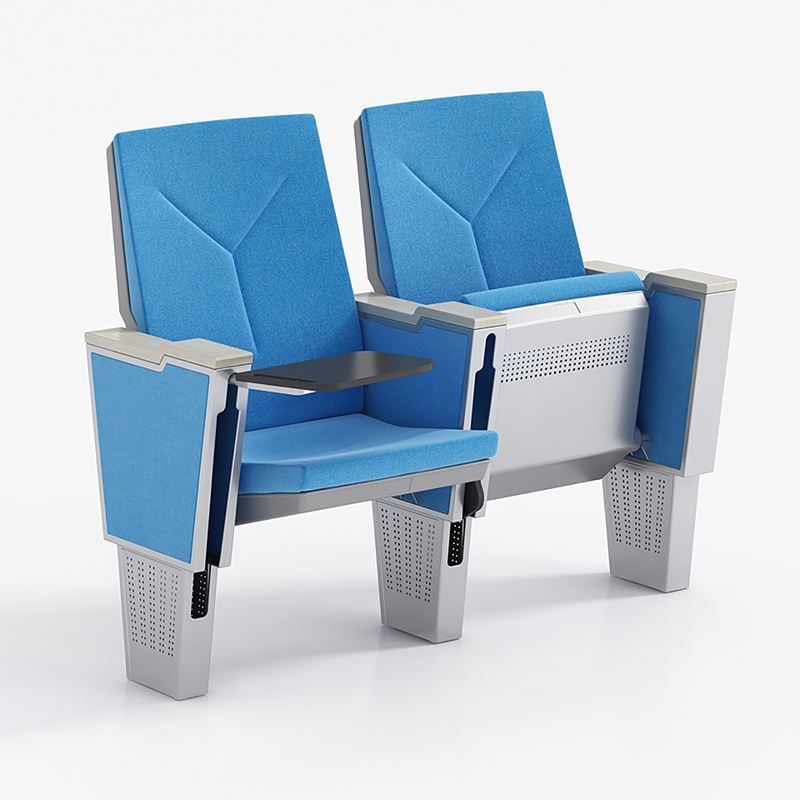Luxury high quality sponge cushioned church auditorium cinema chair stackable chair