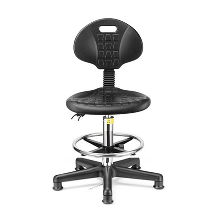 Height Adjustable Swivel Lab Chair for Counter Drafting School Laboratory
