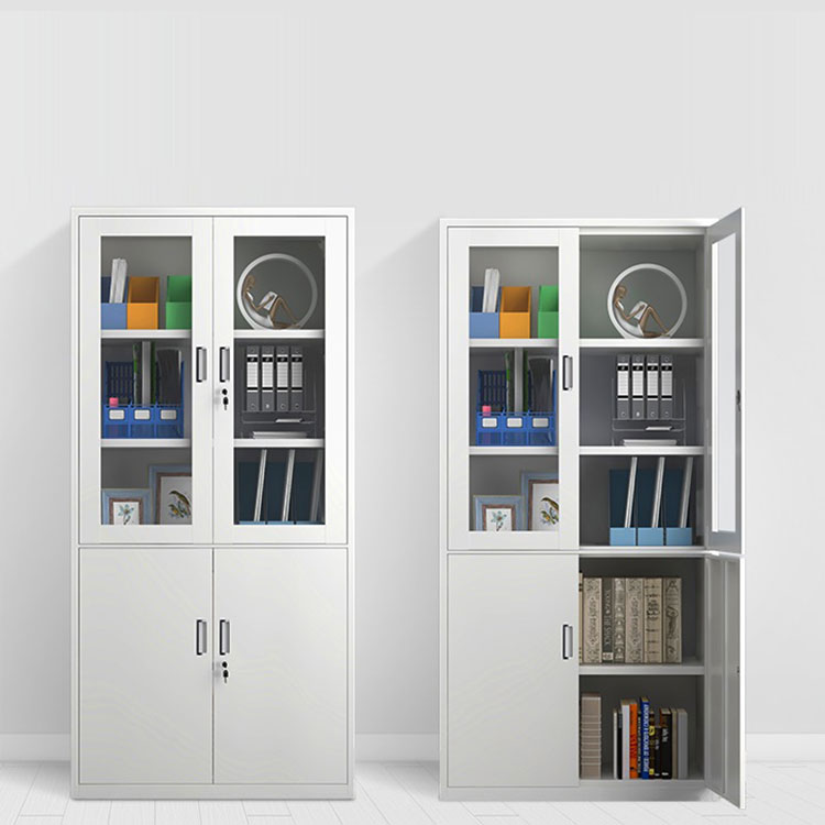 Lockable Office File Documents Storage Cabinet Lock Stainless Steel File Cabinets