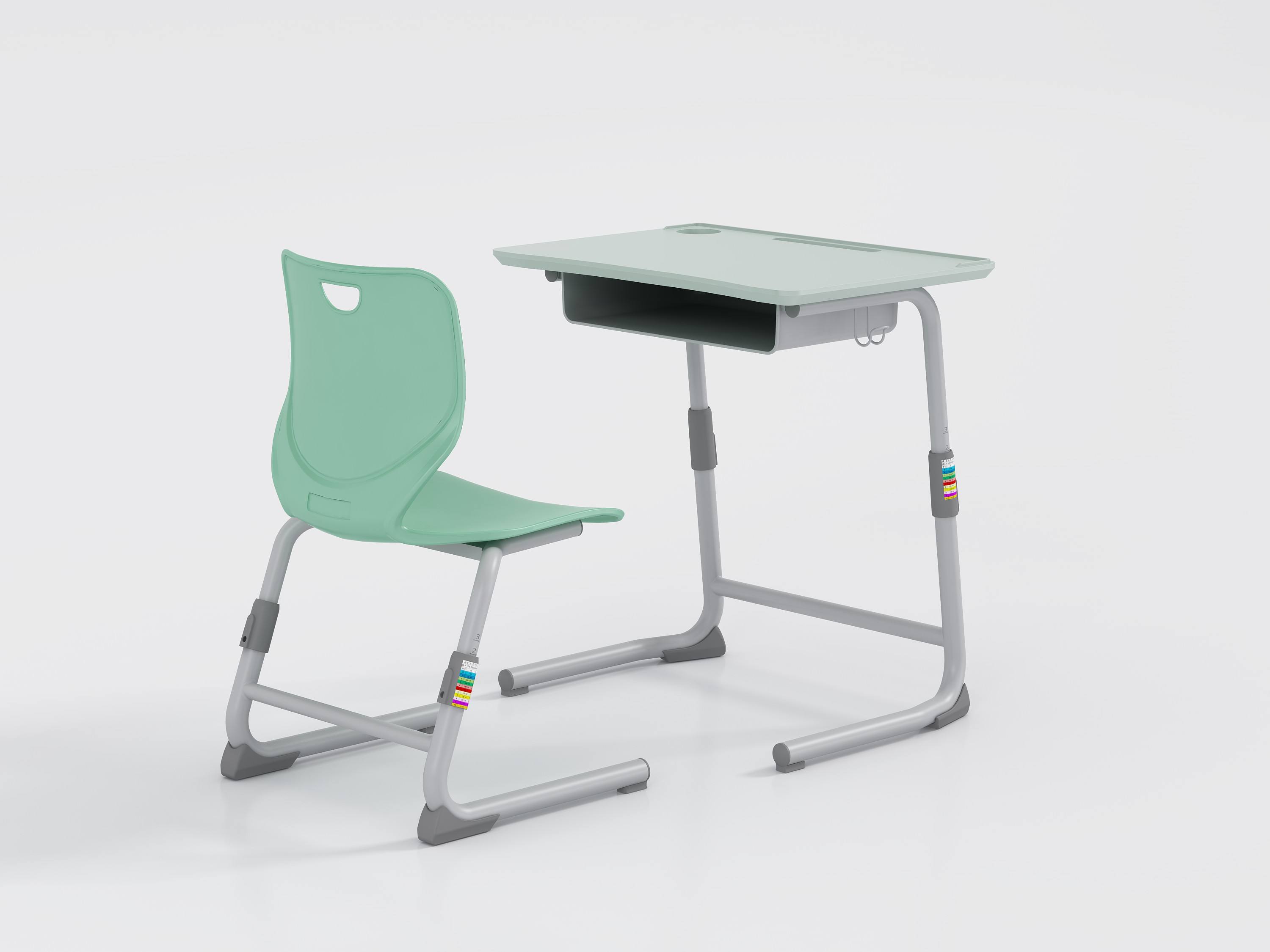 Antique School Classroom Chair Table Seat Adjustable Student Desk And Chair Customizable Sets mesas