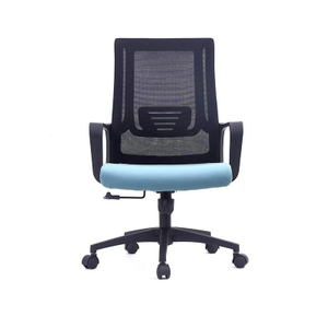 Comfortable executive swivel wheels fabric mesh furniture black rolling ergonomic office chair furniture sillas