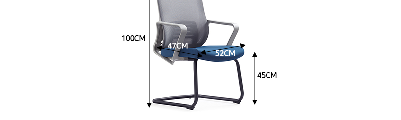 Hot selling chair executive wheels fabric mesh furniture black rolling ergonomic office chair furniture sillas