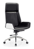 Comfortable executive swivel wheels leather mesh furniture black rolling ergonomic office chair furniture sillas