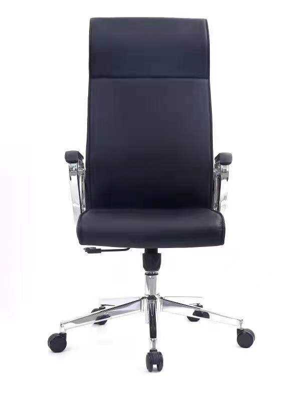 Comfortable executive swivel wheels leather mesh furniture black rolling ergonomic office chair furniture sillas