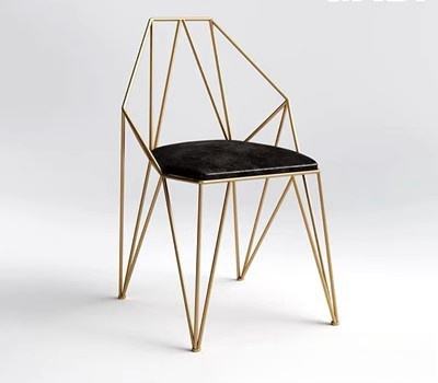 Nordic Style Highly Made Indoor Living Room And Outdoor Garden Design Chairs Best For Bar Hotel Home Decor Dining chair