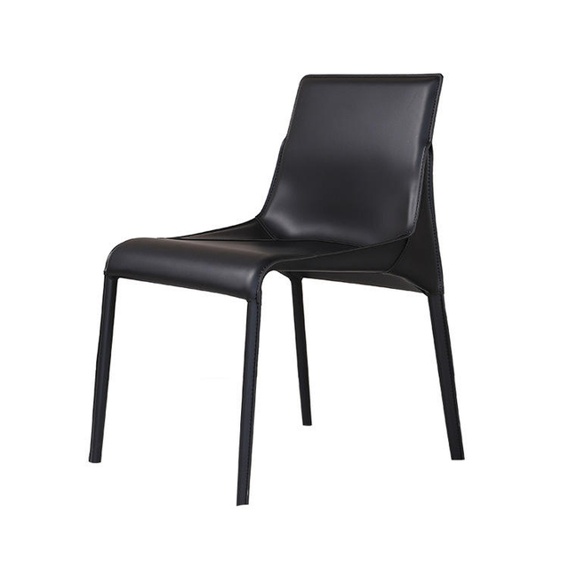 wholesale customize french style luxury upholstered leather dining chair set for restaurant hotel vill