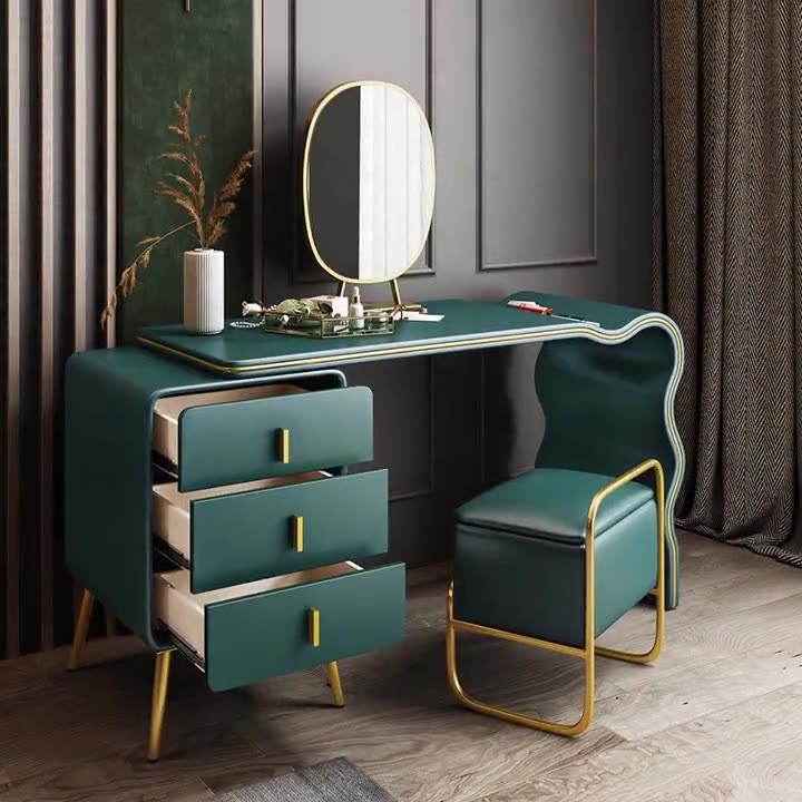 Makeup Vanity,Vanity Desk with Drawer Vanity Table Set