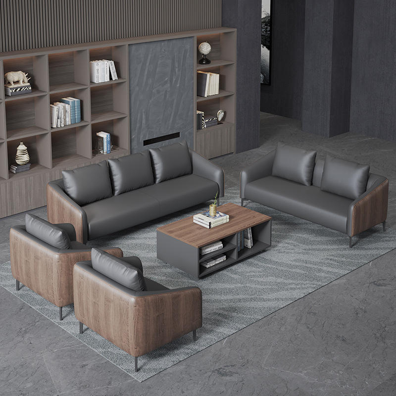 Hot Selling Contemporary Commerical Sofas Morden European Style Office Waiting Room Sectional Sofa Home Furniture Sofa Couch