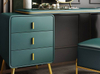 European Modern Bedroom Dressers Elegant Dressing Table Nordic Home White Desk Italian Fashionable Vanity Makeup Table