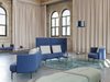 New Trend Modern Sectional Sofa For Office Pod Privacy Sofa Casual High-back Couch For Public Meeting Rooms Commercial Furniture