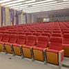 Luxury high quality sponge cushioned church auditorium cinema chair stackable chair