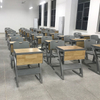Lifted and rotated school furniture sets table seat adjustable student desk and chair customizable sets