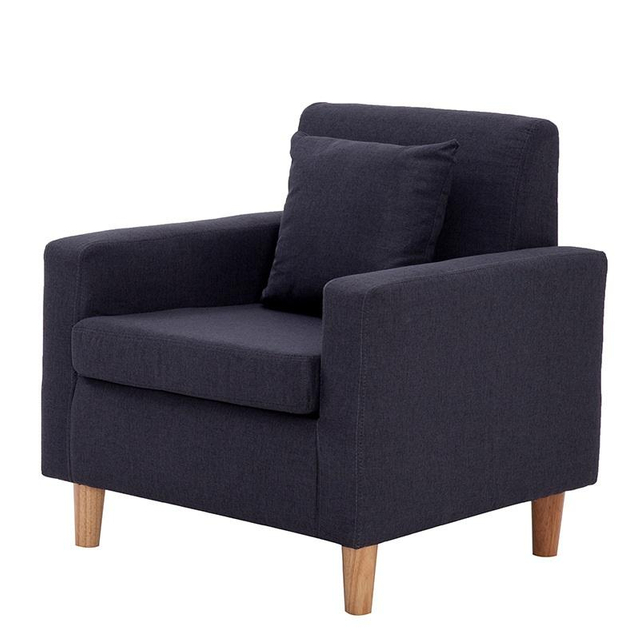 Leisure fabric Sofa Chair living room Sofa Chair wood structure