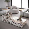 Coffee Table set living room Square Combination Tea Table Italian Light Luxury Multi-module Designer Style Coffee Table