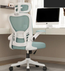 Ergonomic Home Office Chair, High Back Desk Chair with Unique Adaptive Lumbar Support, Adjustable Headrest