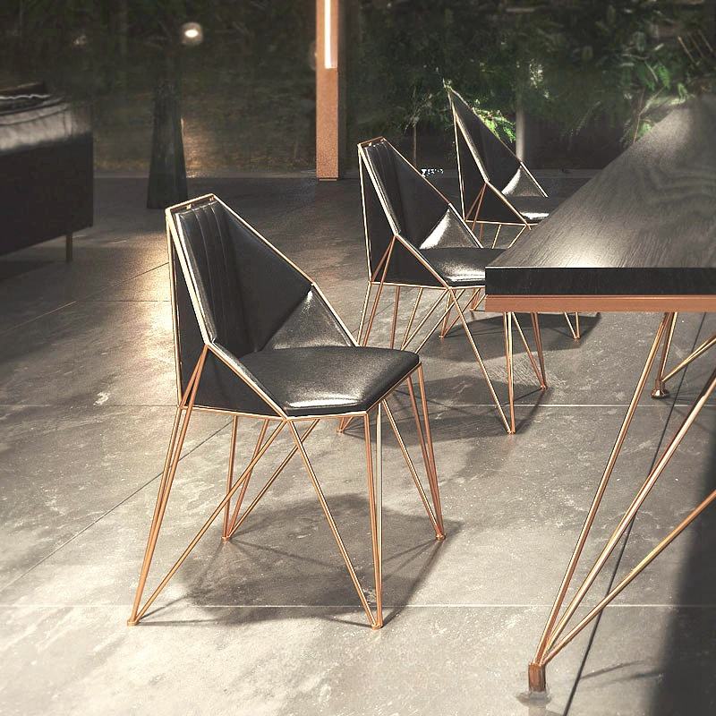 Nordic Style Highly Made Indoor Living Room And Outdoor Garden Design Chairs Best For Bar Hotel Home Decor Dining chair