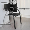 Scandinavian Designer Iron Antique Dining Chair Home Reclining Dressing Chair Simple Luxury Chair For Cafe Restaurant