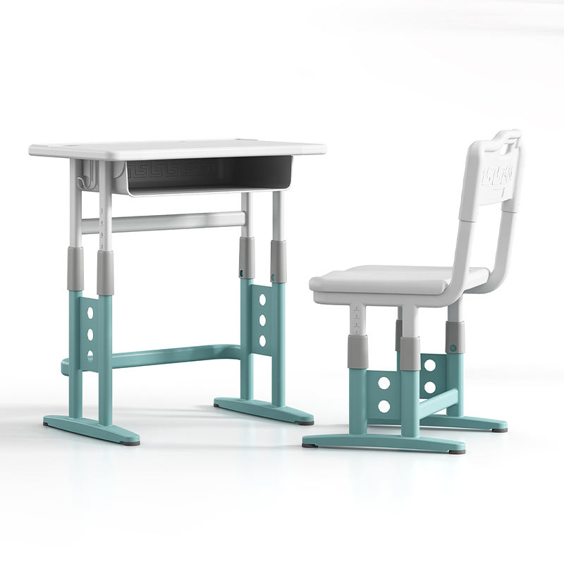 School furniture sets table seat adjustable student desk and chair customizable sets stackable chair classroom sets