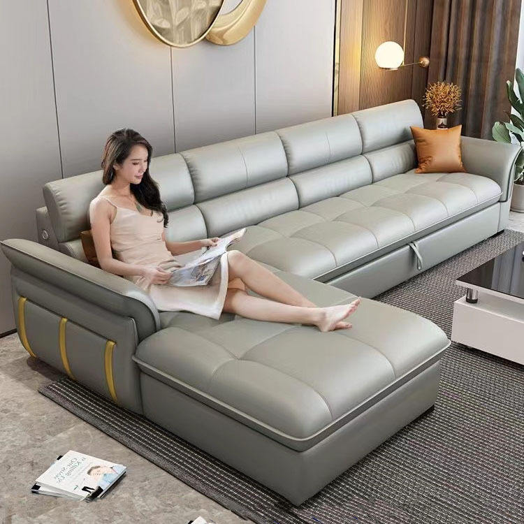 New Arrival Modern Living Room Sofa Furniture Foldable Sofa Bed With Storage Function