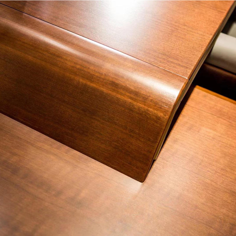 Office Computer Table Home Desk L Shape Executive Manage Table desk home office desk mesas WITH CABINET oak wood