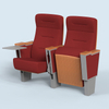 Luxury high quality sponge cushioned church auditorium cinema chair stackable chair