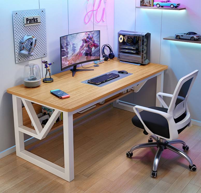 Style Staff Computer Table Gaming Desk Laptop Office Desk commercial furniture home office desk