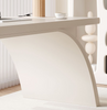 Modern simple Italian light luxury family office computer sintered stone desk with drawers
