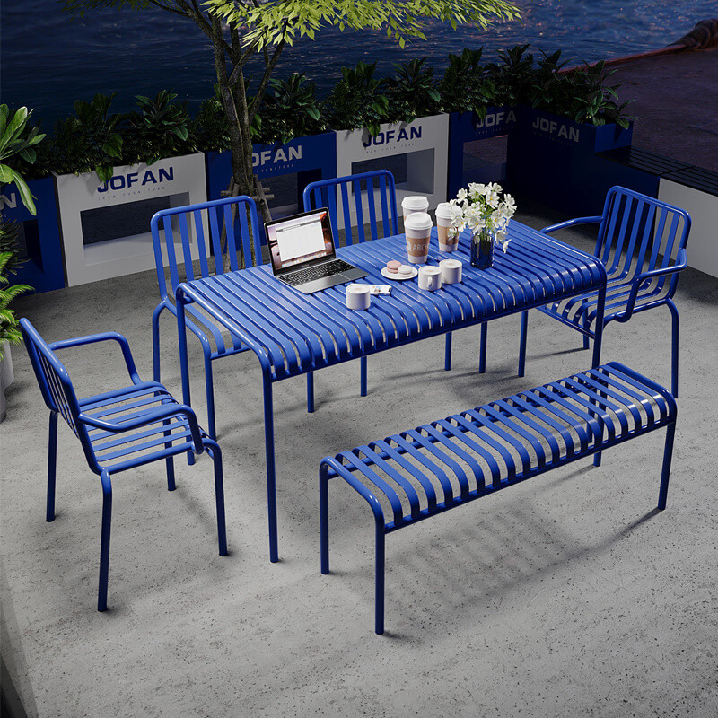 Outdoor Camping Tables And Chairs Coffee Shop Cafe Cake Shop Outdoor Dining Table Chair Set Outdoor Desk And Chair Set