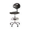 Height Adjustable Swivel Lab Chair for Counter Drafting School Laboratory