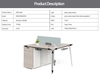 Commercial workstation modular office furniture modern executive office desk