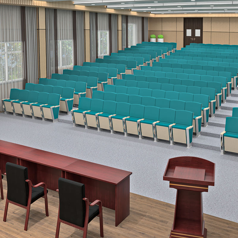 stackable chair Luxury high quality sponge cushioned church auditorium cinema chair