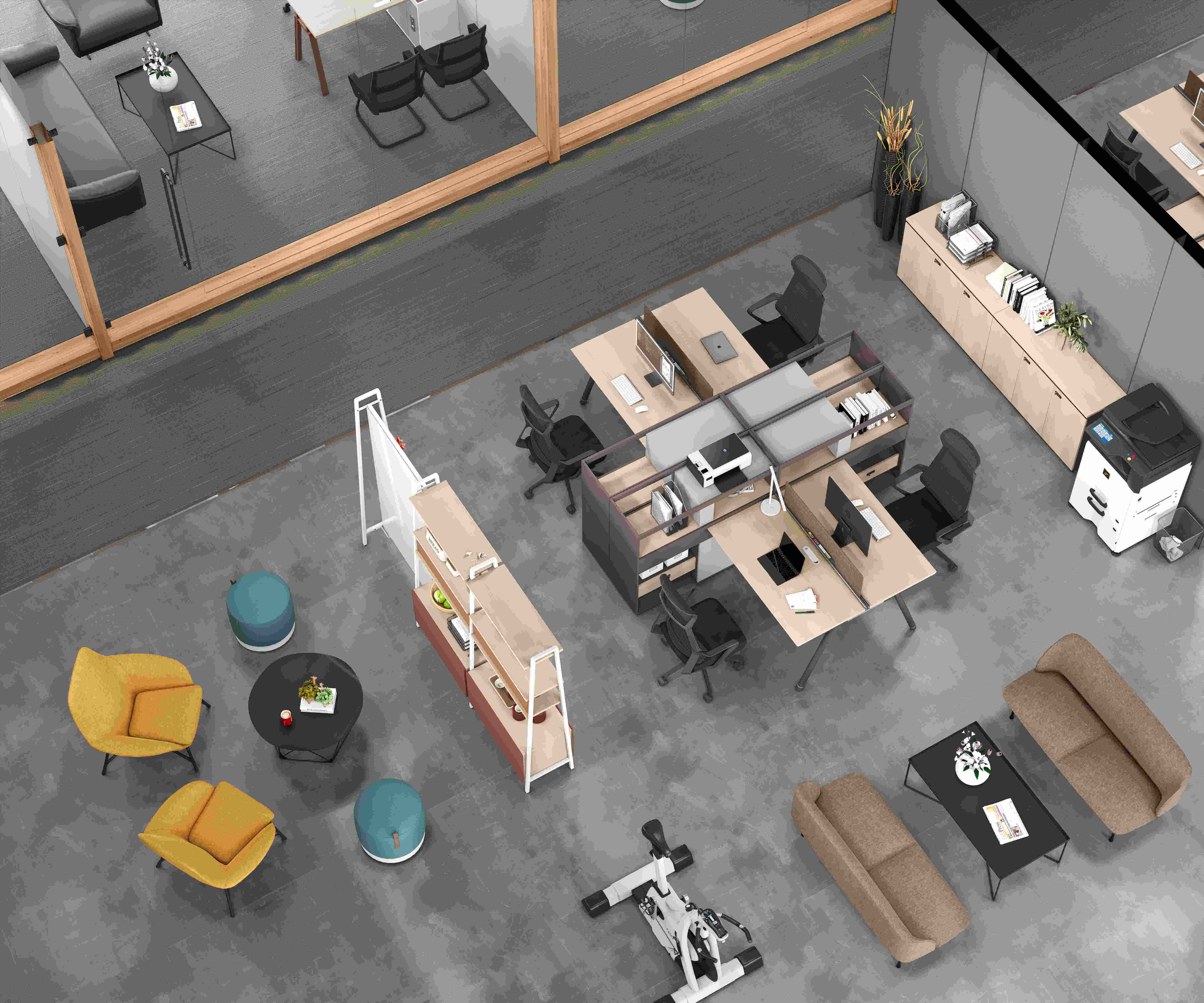 Hot Sell New Design Office Table Executive Manager Desk