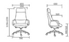 Comfortable executive swivel wheels leather mesh furniture black rolling ergonomic office chair furniture sillas
