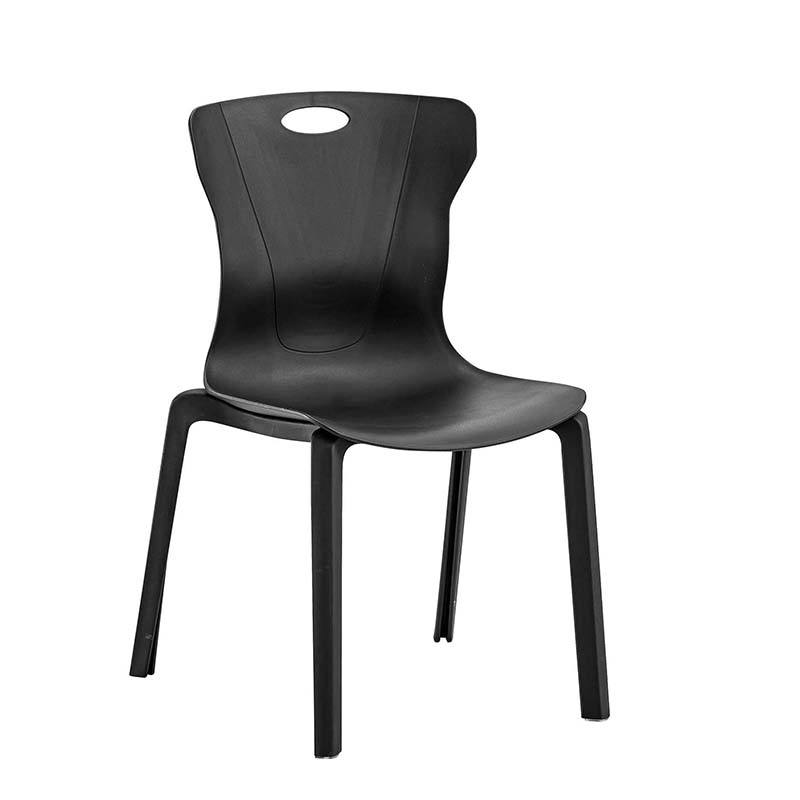 New design wholesale simple dining room living room furniture chair stackable chair