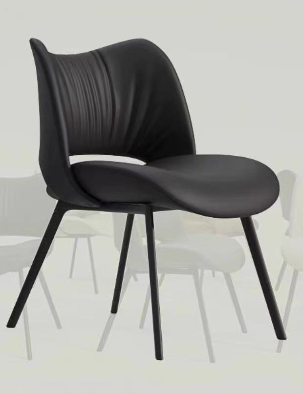 Wholesale Italy Style Dinning Chairs Luxury Classic Design Living Room Carbon Steel Frame Restaurant Used Leather Dining Chairs