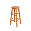Solid wood bar stool Counter Height Barstool Round chair Seat for bar and leisure area