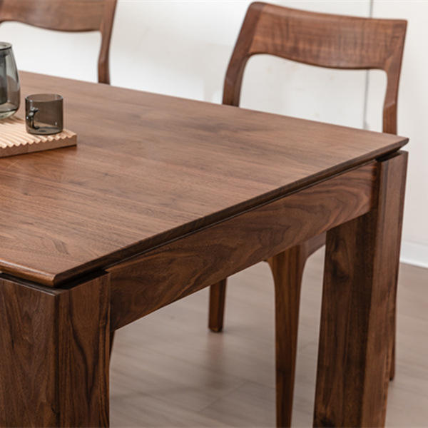 New Arrival Luxury Furniture Dining Tables Rectangular Dining Table Solid Wood Natural Finish Dinning Table Set For Dining Room