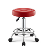 PU Leather Round Swivel Rolling Stool Height Adjustable Drafting Spa Salon Tattoo Massage Stools Task Chair