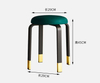 Round Stool Soft Cushions Dining Chair Living Room Sponge Stool Sillas Wholesale Stacked Leisure Chairs